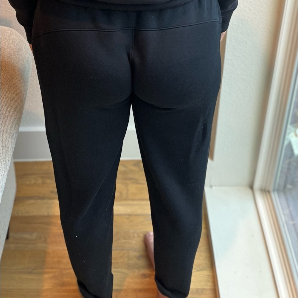 Spanx AirEssentials loose jogger/ tapered pant, black, size medium